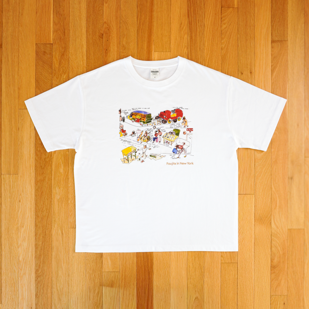 Tシャツ 《書簡(フランク・シャーマン宛)》 A_白 (S)