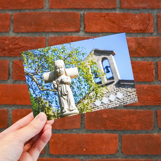 ポストカード　十字架の塔と平和の聖母礼拝堂