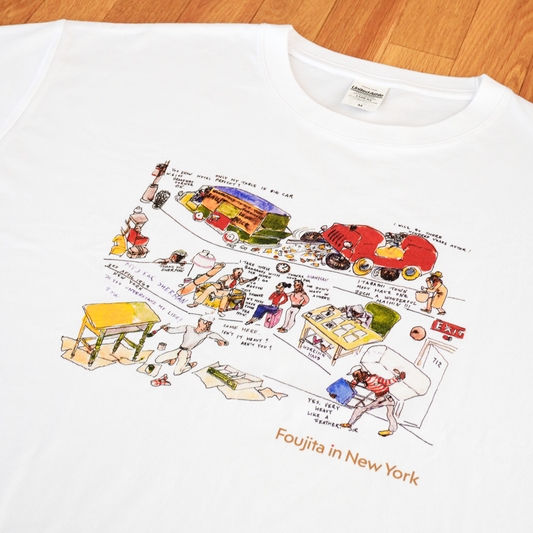 Tシャツ 《書簡（フランク・シャーマン宛）》 A_白 (S)
