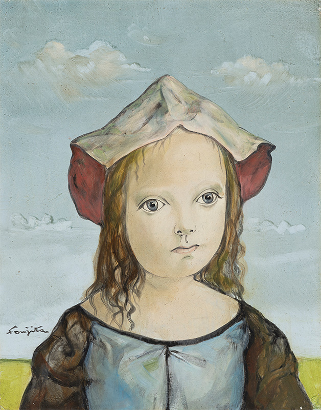 Girl with a Blue Sky